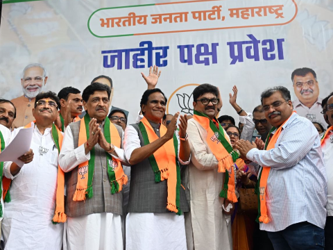 जालन्याचे काँग्रेसचे माजी आमदार कैलास गोरंट्याल यांचा समर्थकांसह भाजपमध्ये प्रवेश