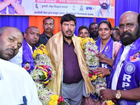 सन २०२० पर्यंतच्या झोपड्यांना अधिकृत मान्यता द्यावी - केंद्रीय राज्यमंत्री रामदास आठवले